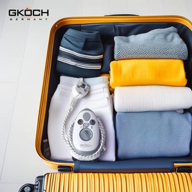 Mini-Reisebügeleisen von GKÖCH: Ideal für Geschäftsreisen