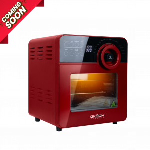 Gköch Af526 T – Heissluftfritteuse Mit Rotisserie, Dualheating & 16 Automatikprogrammen, 14 L