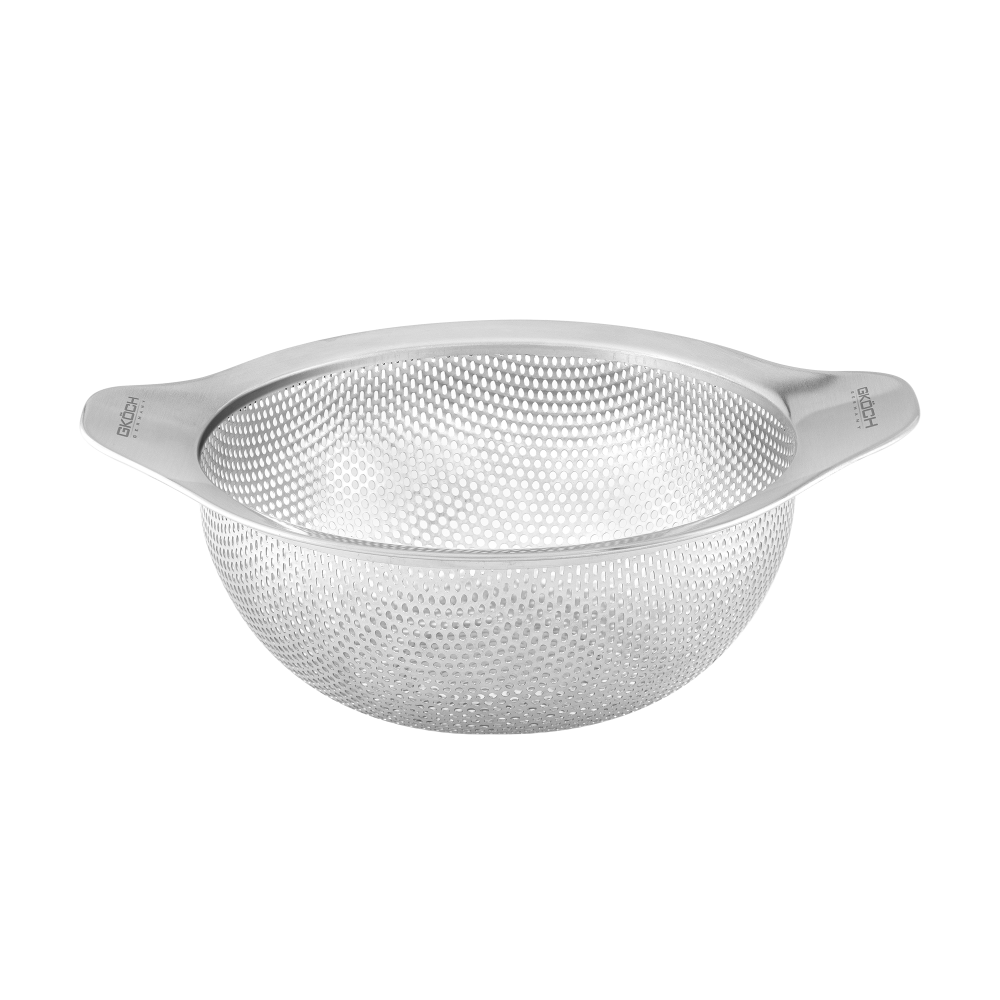 GKÖCH Edelstahlsieb-Set mit integrierten Griffen MYDH0305, 3-teillig (4) (Custom)