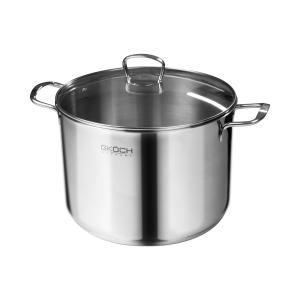 GKÖCH SUPPENTOPF MIT GLASDECKEL, 28CM