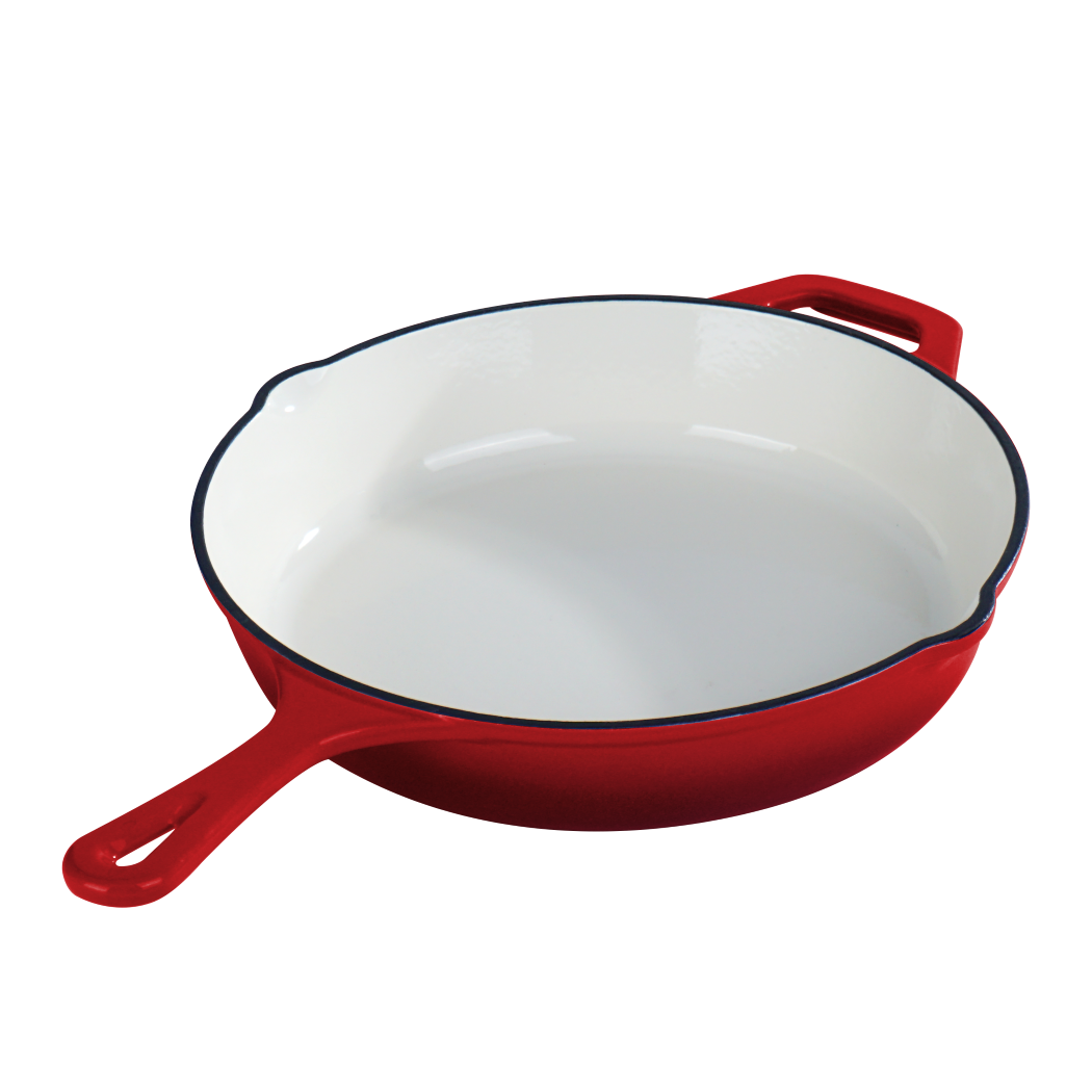 GKÖCH Gusseisenpfanne FR26H Ø26 cm RED (1) (Custom)