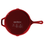 GKÖCH Gusseisenpfanne FR26H Ø26 cm RED (3) (Custom)
