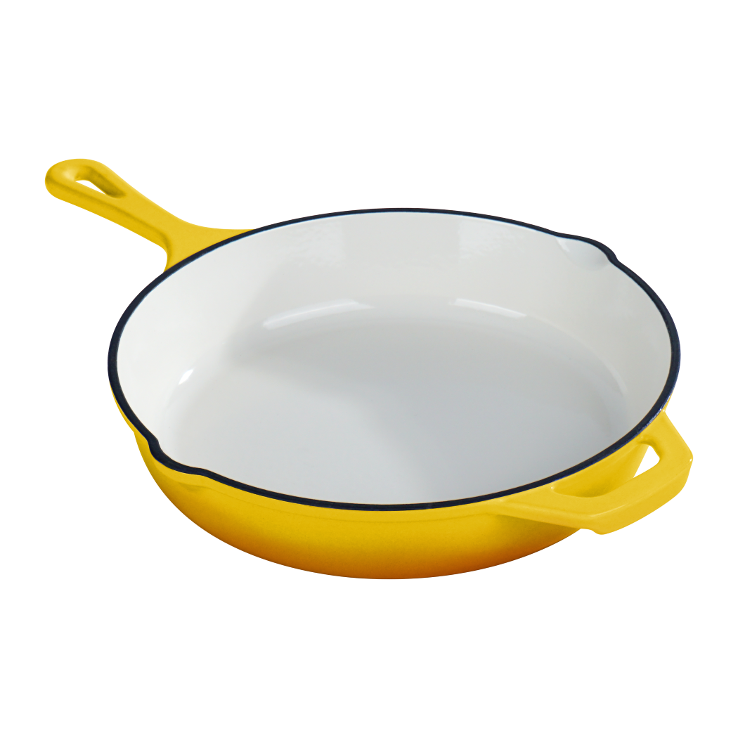 GKÖCH Gusseisenpfanne FR26H Ø26 cm Yellow (3) (Custom)