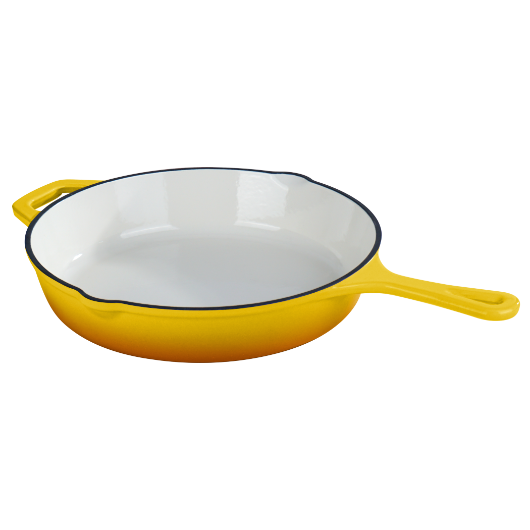 GKÖCH Gusseisenpfanne FR26H Ø26 cm Yellow (7) (Custom)