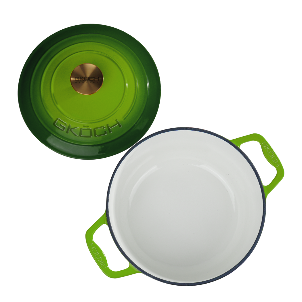 Gusseisen-Schmortopf Green (11) (Custom)