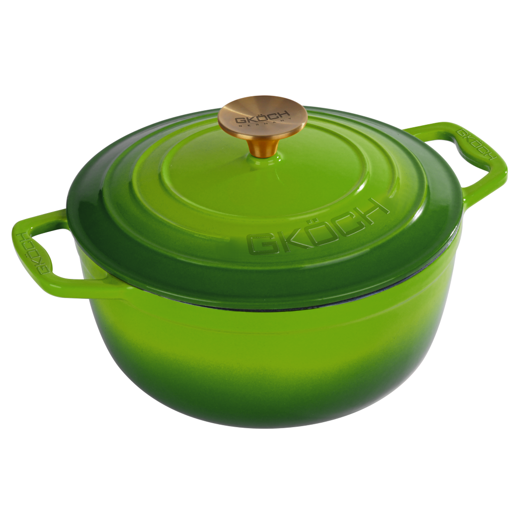 Gusseisen-Schmortopf Green (3) (Custom)