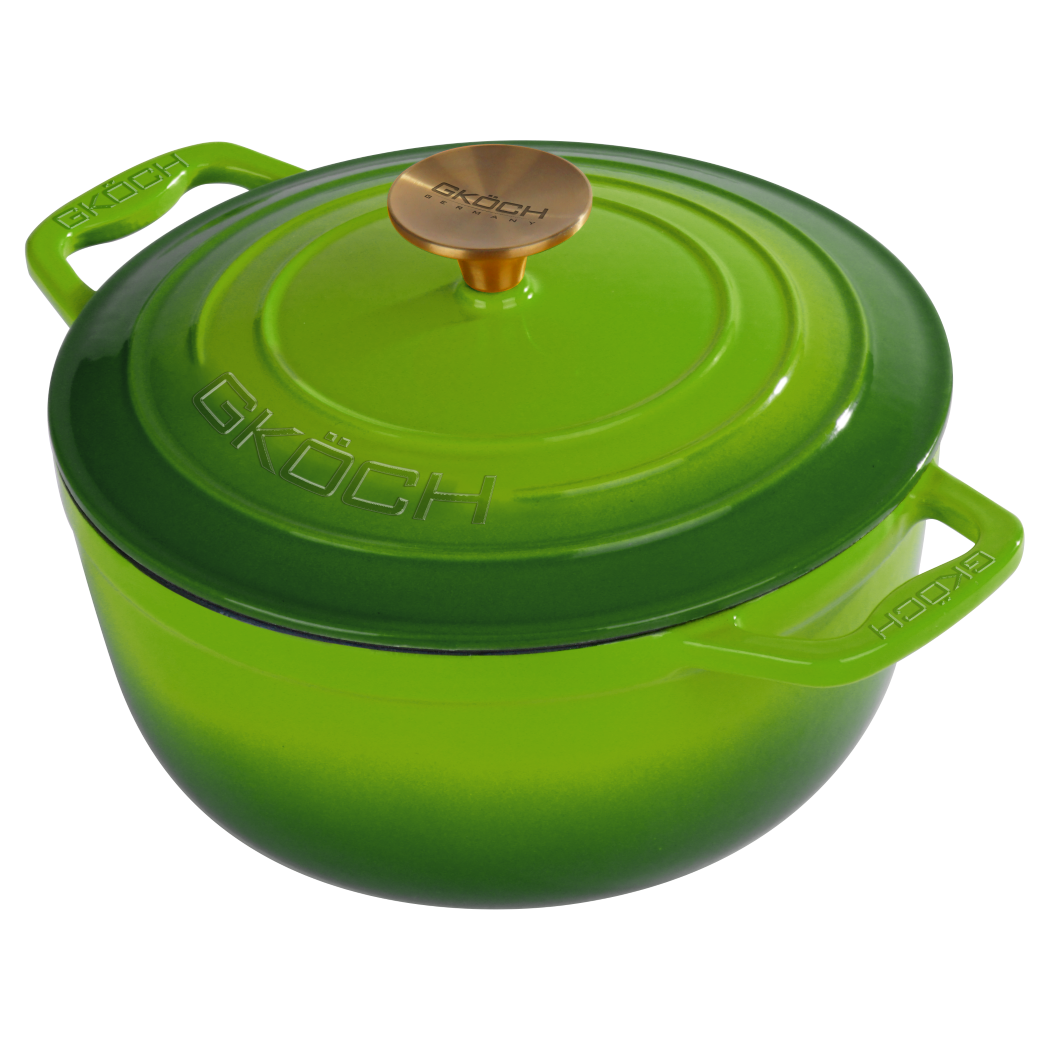 Gusseisen-Schmortopf Green (4) (Custom)