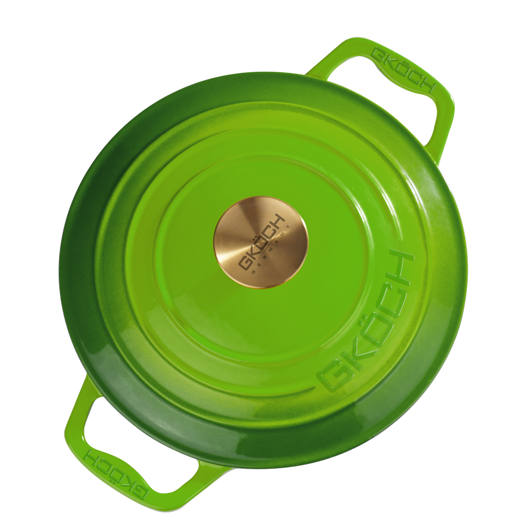 Gusseisen-Schmortopf Green (8) (Custom)