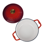 Gusseisen-Schmortopf RED (2) (Custom)