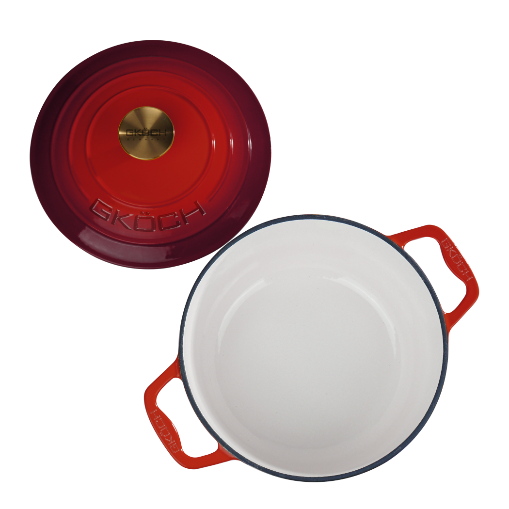 Gusseisen-Schmortopf RED (1) (Custom)