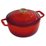 Gusseisen-Schmortopf RED (2) (Custom)
