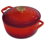 Gusseisen-Schmortopf RED (2) (Custom)