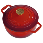 Gusseisen-Schmortopf RED (2) (Custom)