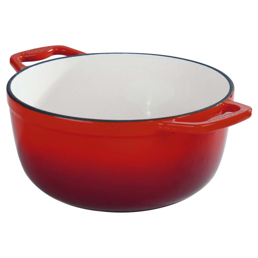 Gusseisen-Schmortopf RED (7) (Custom)