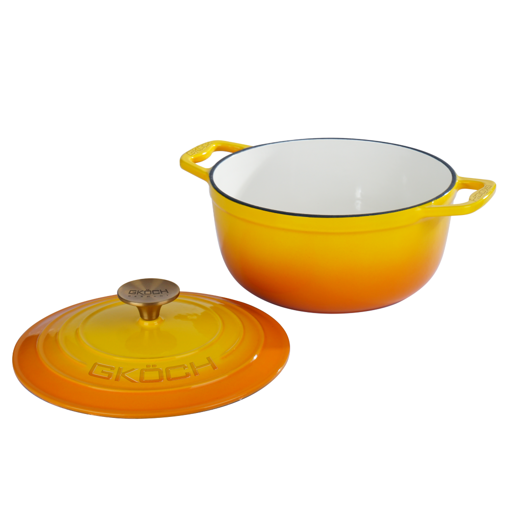 Gusseisen-Schmortopf Yello (11) (Custom)