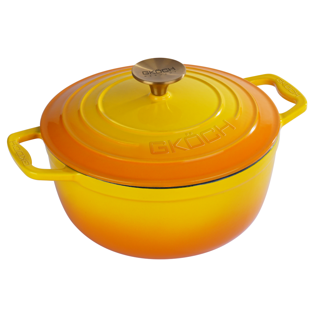 Gusseisen-Schmortopf Yello (4) (Custom)