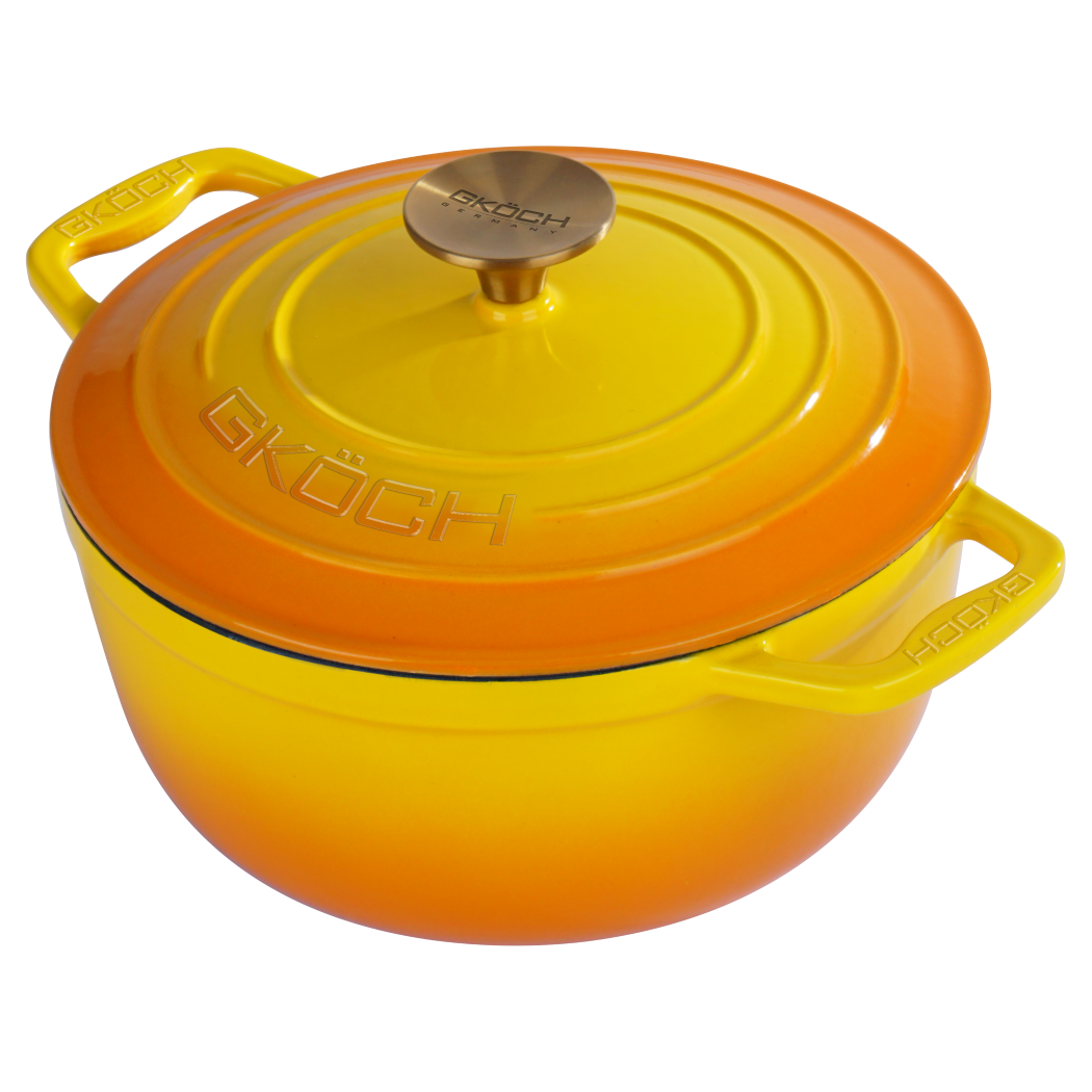 Gusseisen-Schmortopf Yello (5) (Custom)