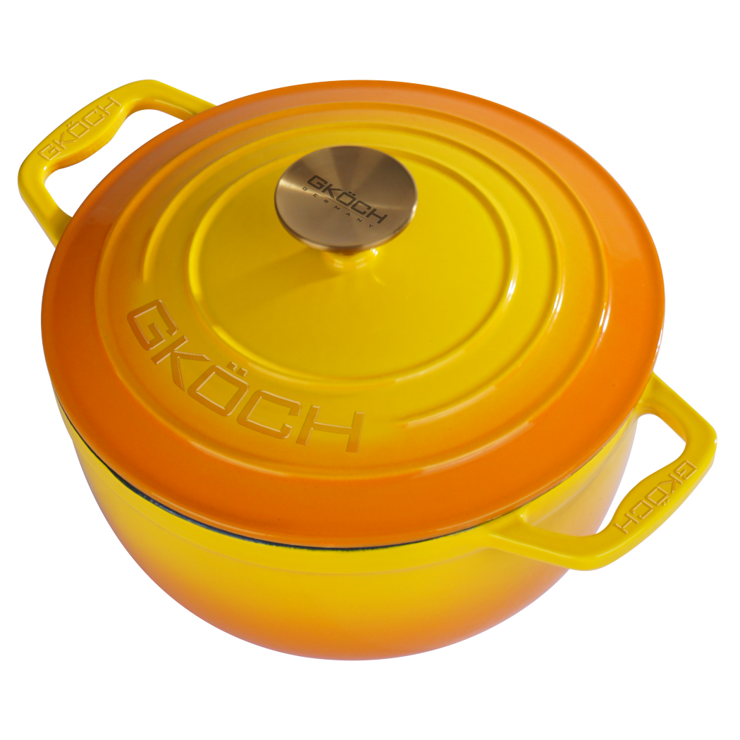 Gusseisen-Schmortopf Yello (6) (Custom)