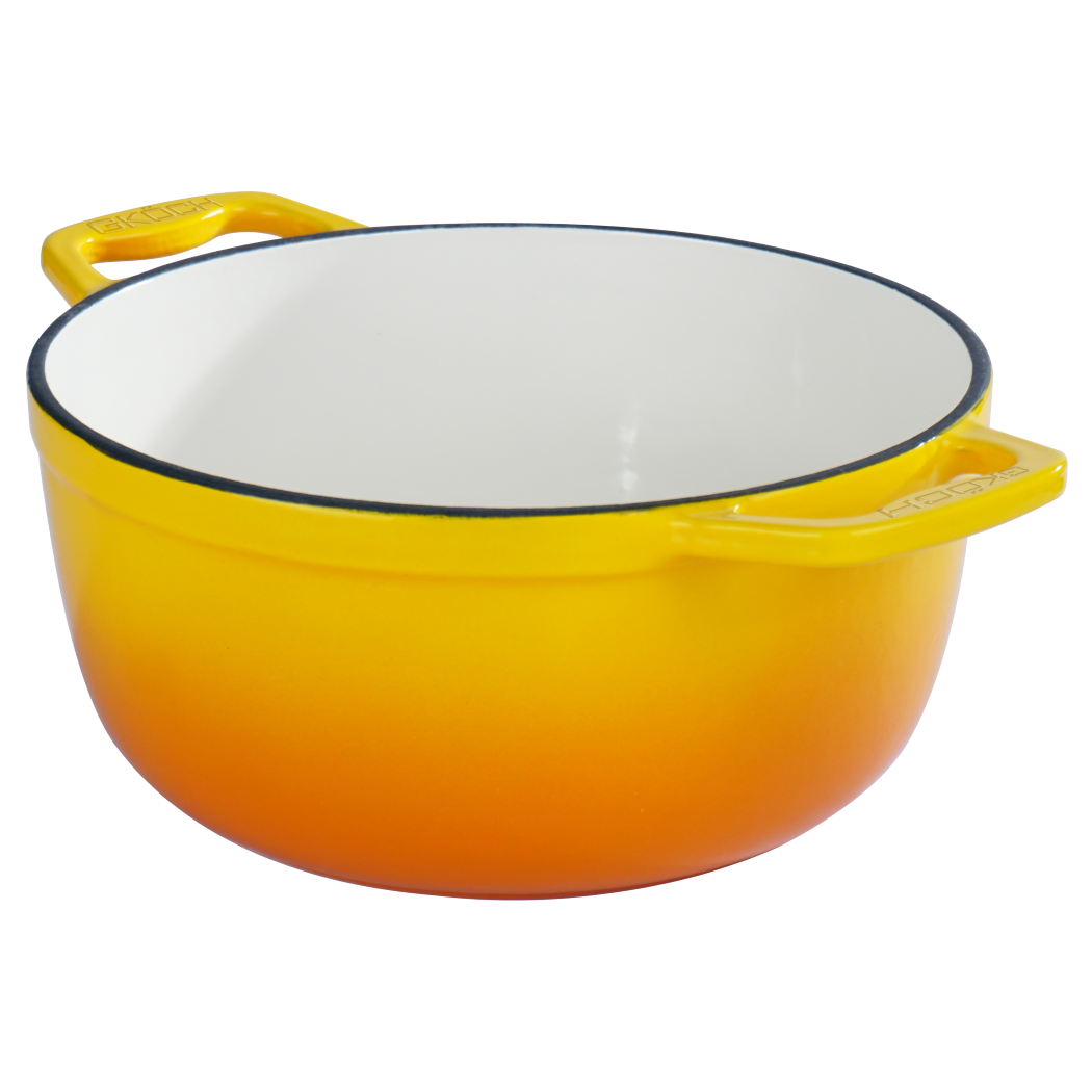 Gusseisen-Schmortopf Yello (7) (Custom)