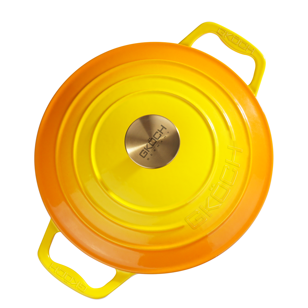 Gusseisen-Schmortopf Yello (9) (Custom)